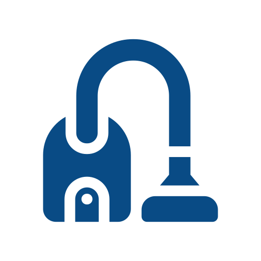 Ikon av en støvsuger